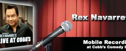 Rex Navarrete cobbs comdey club